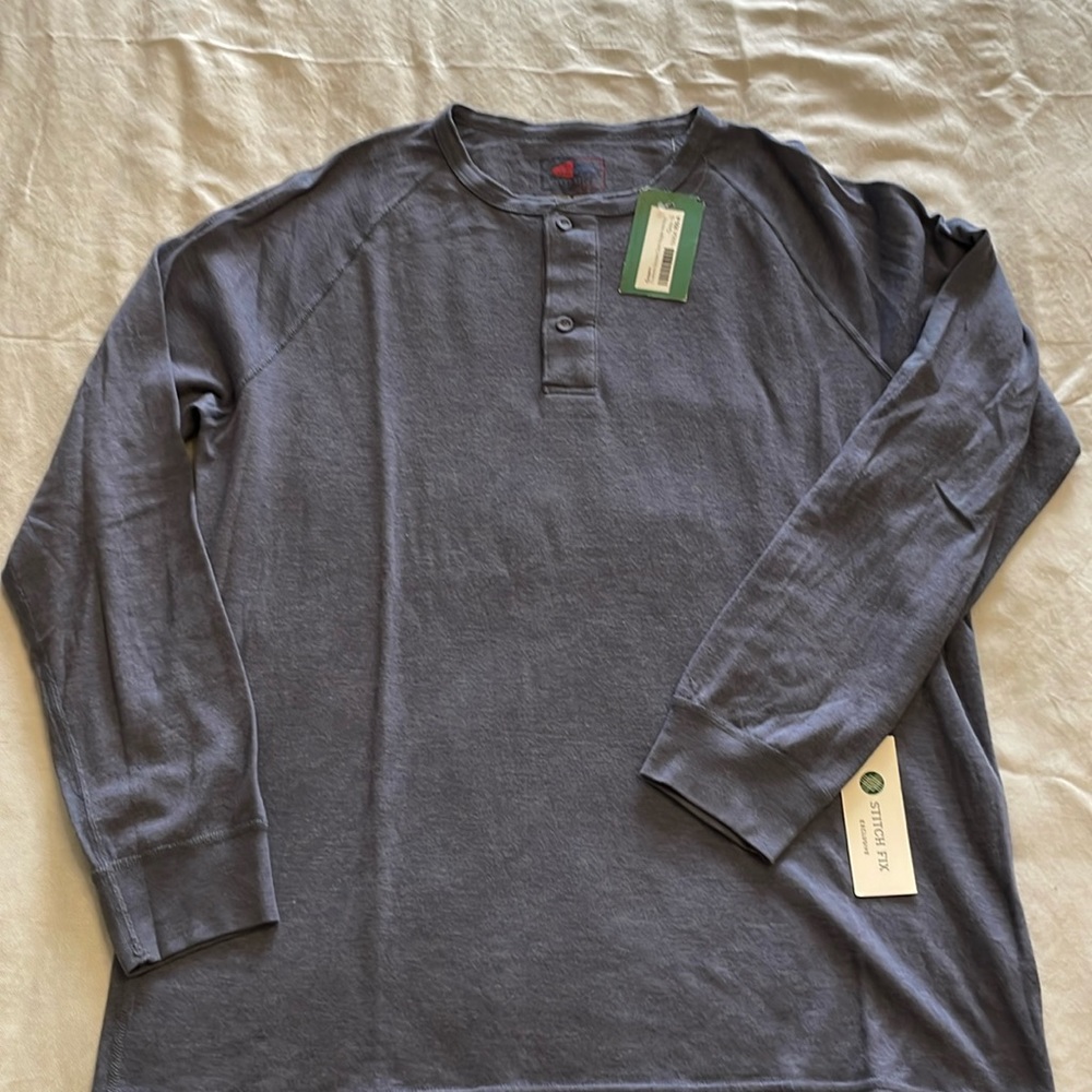 Grayers Raglan Henley